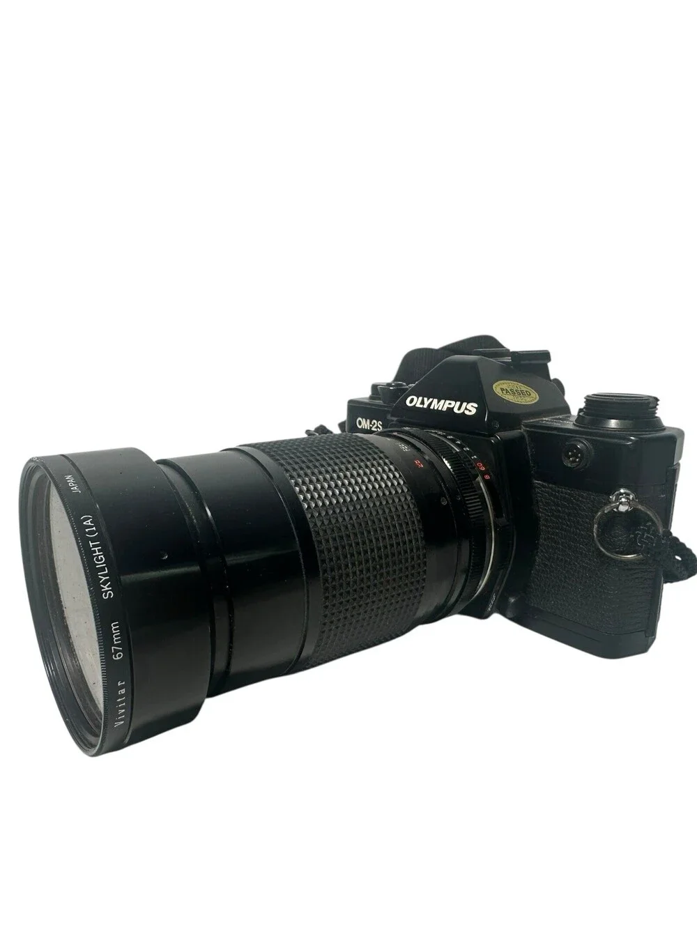 Olympus OM-2S Program W/ Vivitar 67mm Skylight (1A) Lens